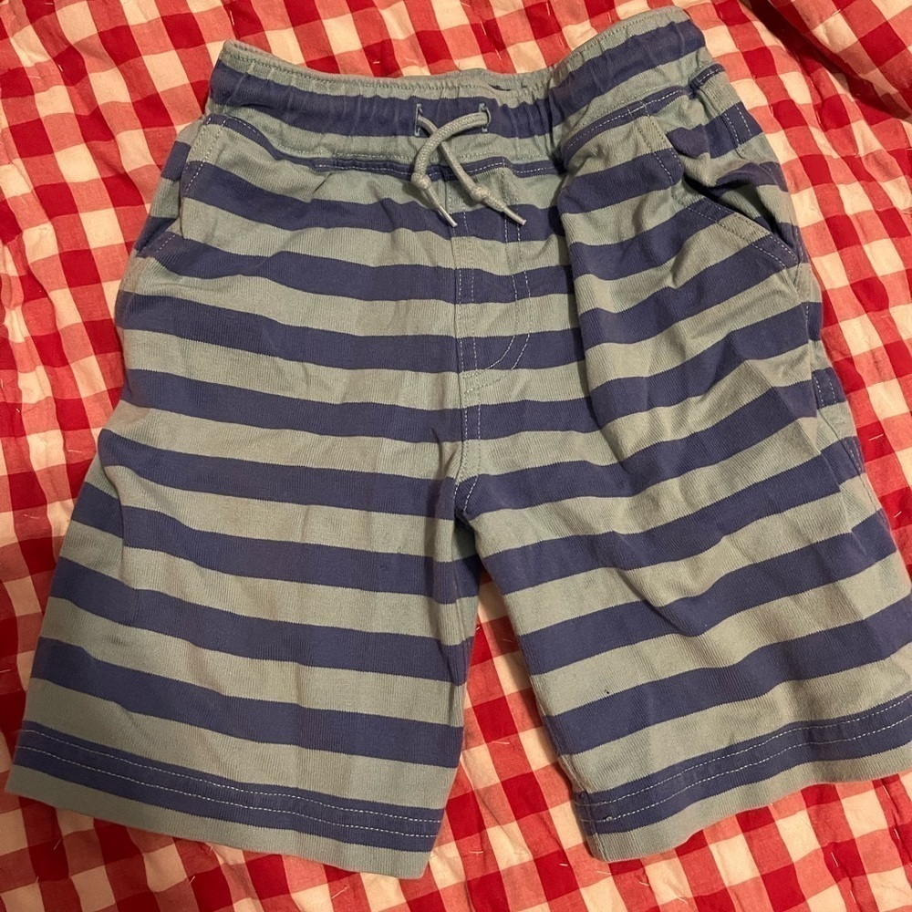 Hanna Andersson Blue & Blue Shorts - Size 110 & US 5